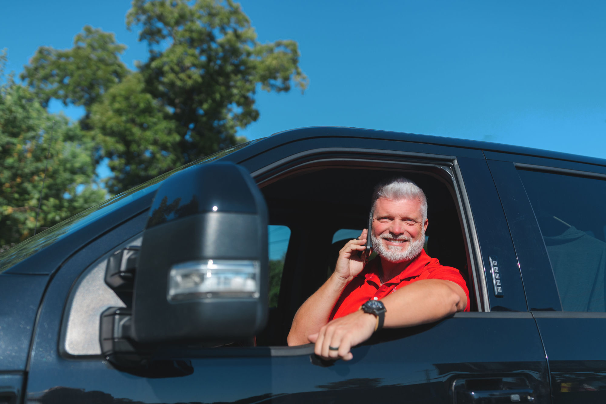 Ace Unlocks locksmith on the way to a Pensacola job